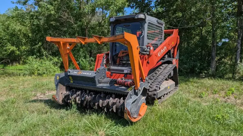 2024 Kubota SVL 75-3 + Trailer + Full Attachments photo 3