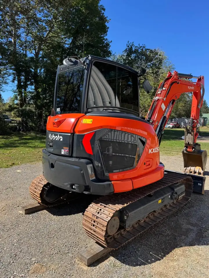 2024 Kubota KX057-5 Excavator 325 Hours + Brush Cutter photo 4