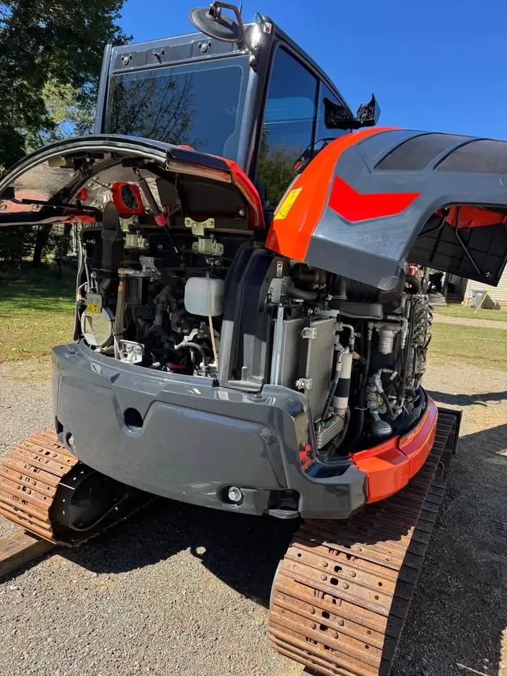 2024 Kubota KX057-5 Excavator 325 Hours + Brush Cutter photo 2
